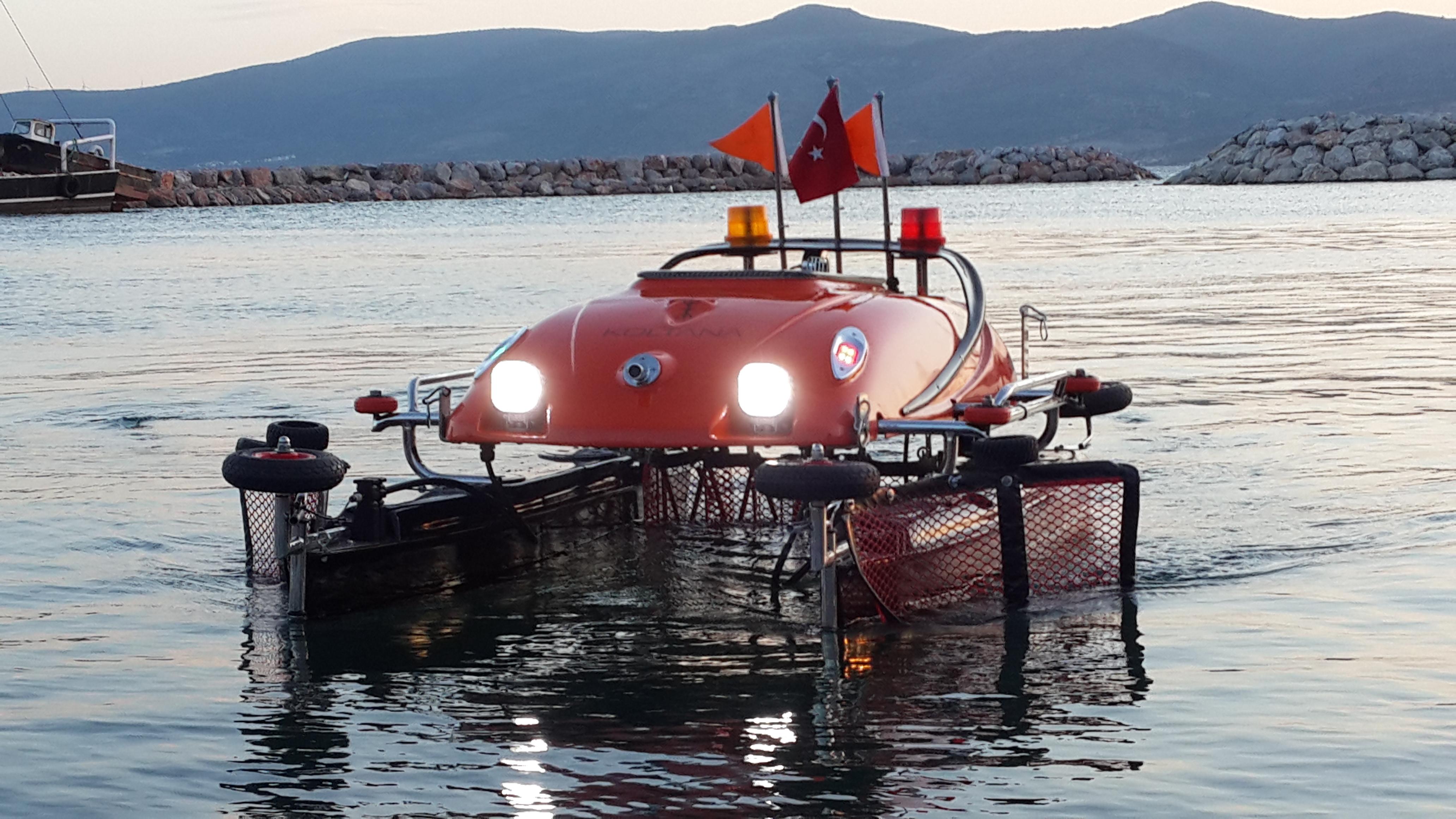 ISTAKOZ, Dünyanın ilk Deniz Üstü Katı Atık Toplayan İnsansız Deniz Aracımız...